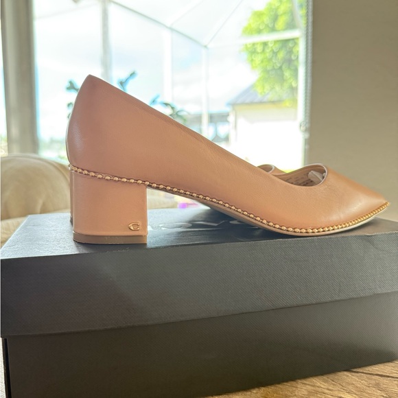 Coach Willa 45 Leather Pumps - Picture 3 of 5